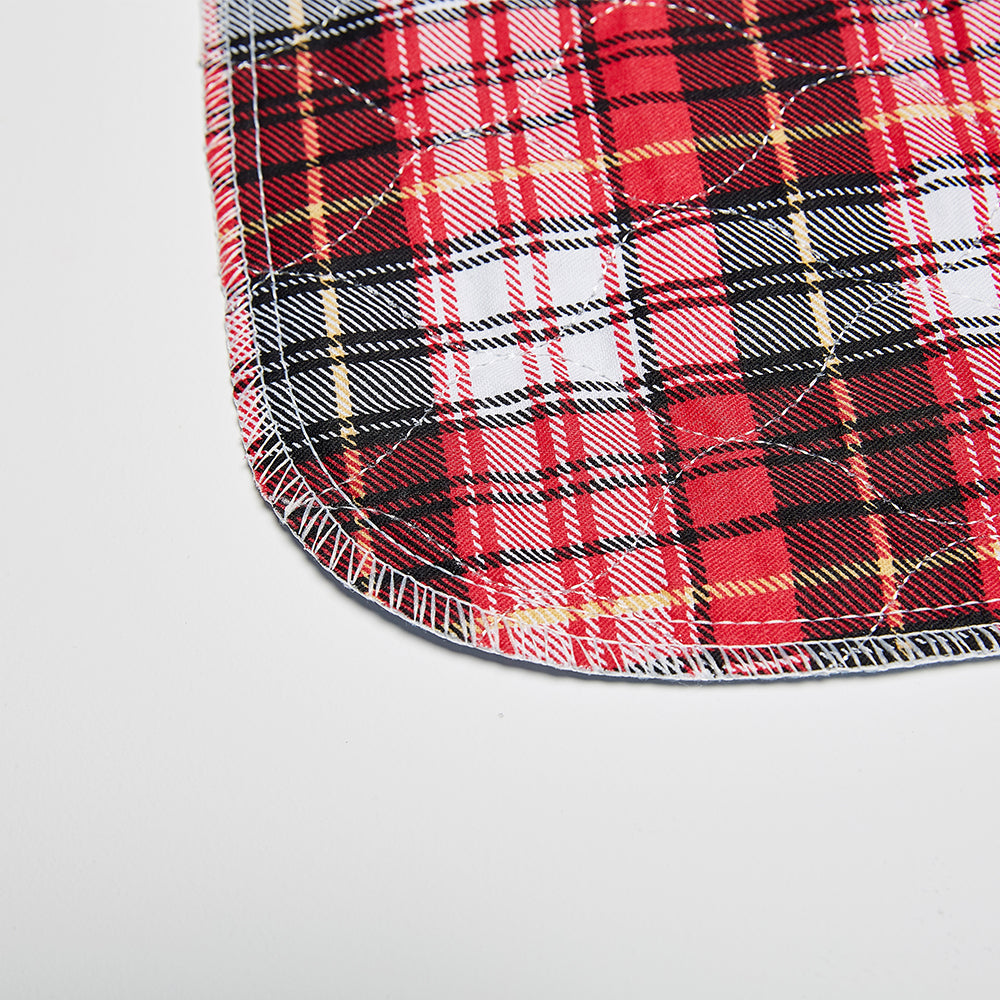 Plaid Waterproof Bed Pads