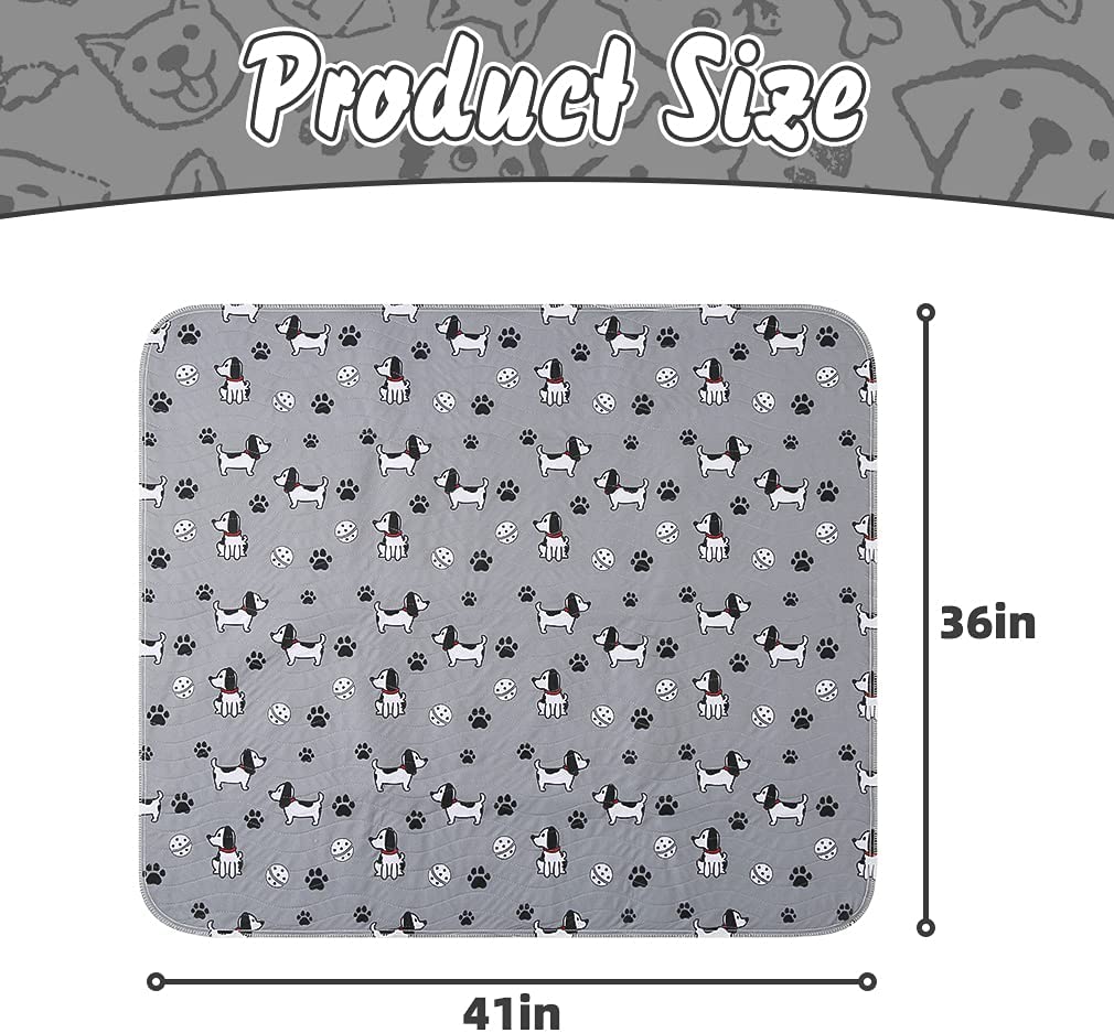 Cartoon Reusable Dog Pee Pads