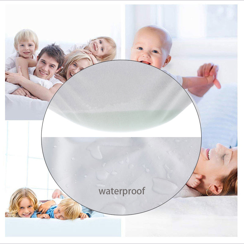 Solid White Mattress Protector