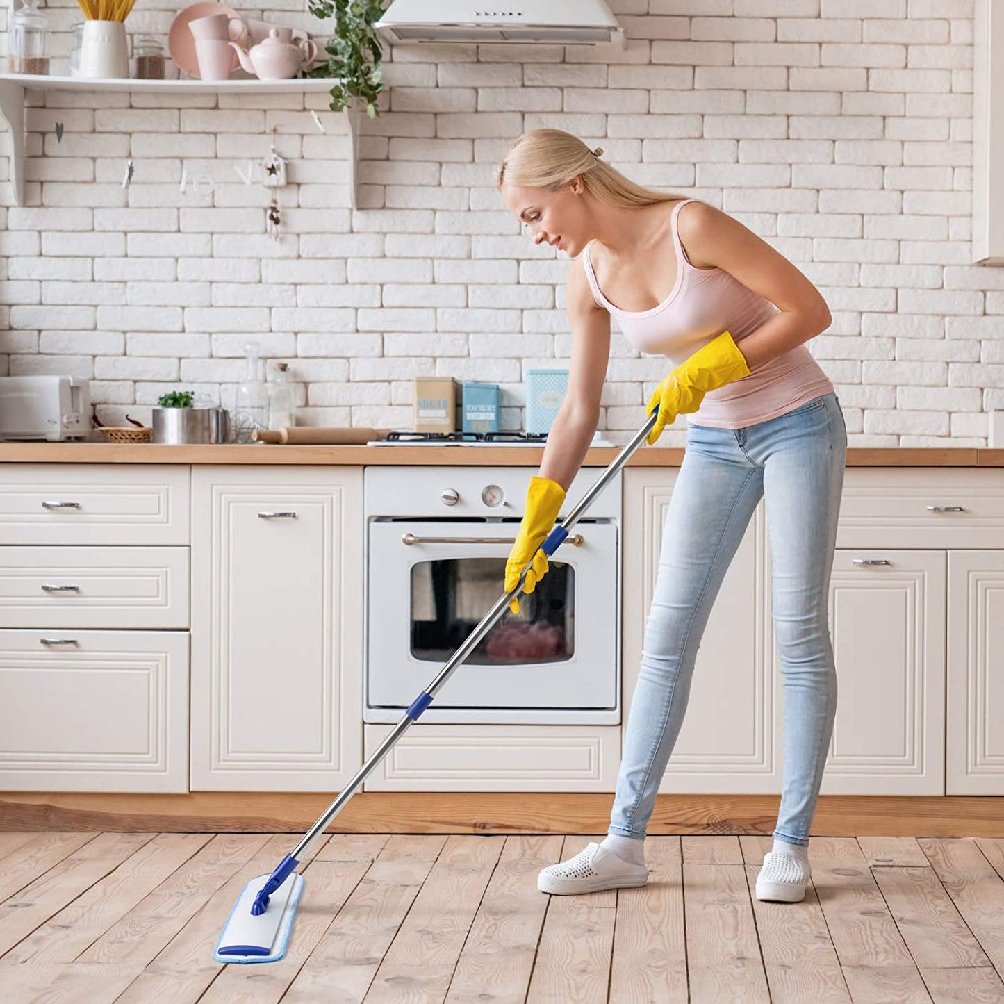 Floor Cleaning Microfiber Mop Head