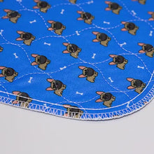 Load and play video in Gallery viewer, Blue Washable Puppy Pads
