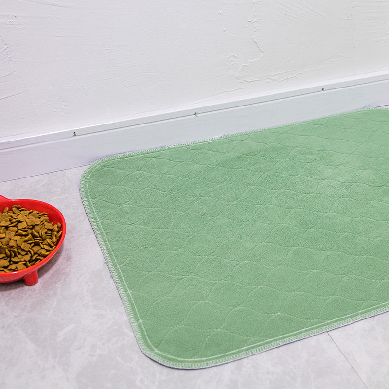 Green Fleece Puppy Pads