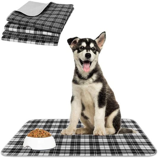 Leak Proof Plaid Puppy Pads