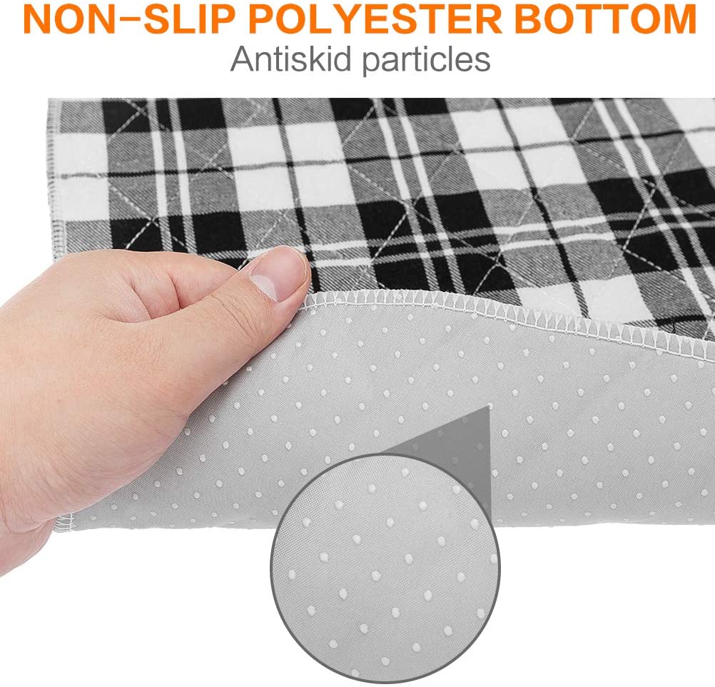 Leak Proof Plaid Puppy Pads