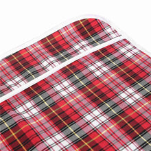 Load image into Gallery viewer, Washable Plaid Adult Bibs
