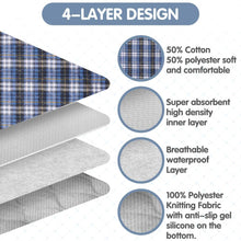 Load image into Gallery viewer, 4-Layer Plaid Pet Training Pads
