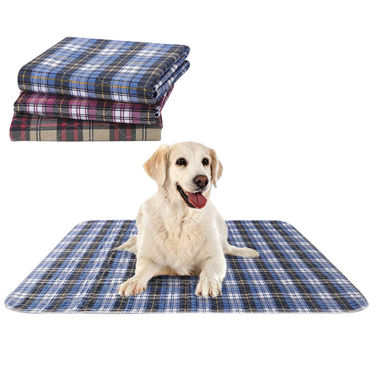 Plaid Pet Training Pads