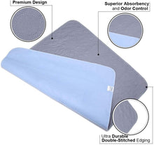 Load image into Gallery viewer, Reusable Waterproof Bed Underpads
