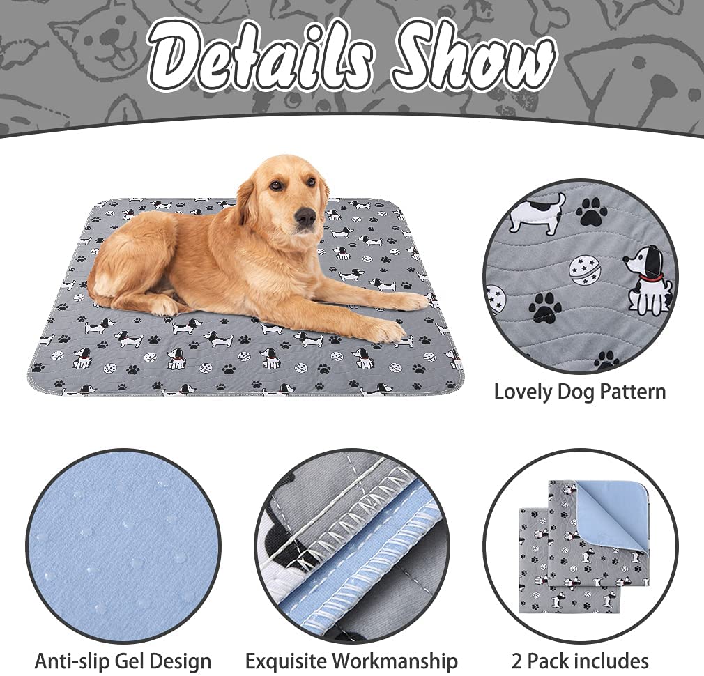Cartoon Reusable Dog Pee Pads