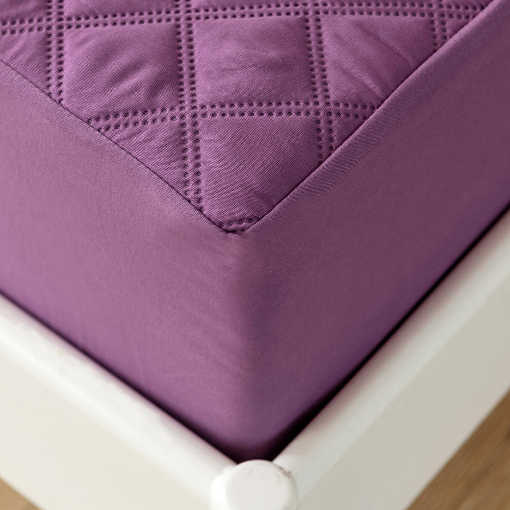 Solid Waterproof Mattress Protector