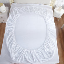 Load image into Gallery viewer, Solid White Mattress Protector
