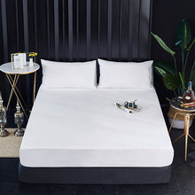 Load image into Gallery viewer, Solid White Mattress Protector
