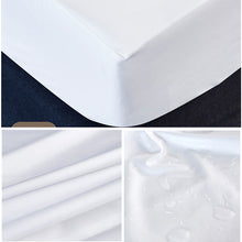 Load image into Gallery viewer, Solid White Mattress Protector
