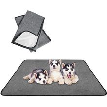 Load image into Gallery viewer, Washable Fleece Pet Pee Pads
