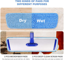 Load image into Gallery viewer, Floor Cleaning Microfiber Mop Head
