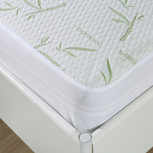Load image into Gallery viewer, Waterproof Bamboo Mattress Protector

