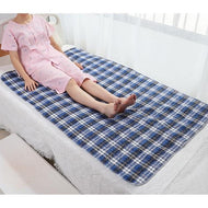 Plaid Washable Underpad For Bed